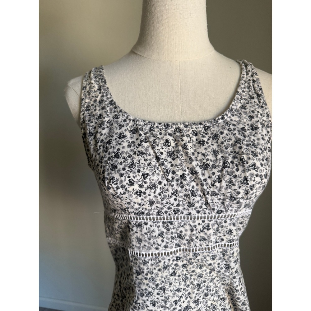 Y2K Vintage Babydoll Urban Life Floral Print Dress Sleeveless Mini Cottagecore 5 - Picture 2 of 9